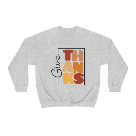 Give Thanks Crewneck 33400997722738394464 44 Sweatshirt Worlds Worst Tees