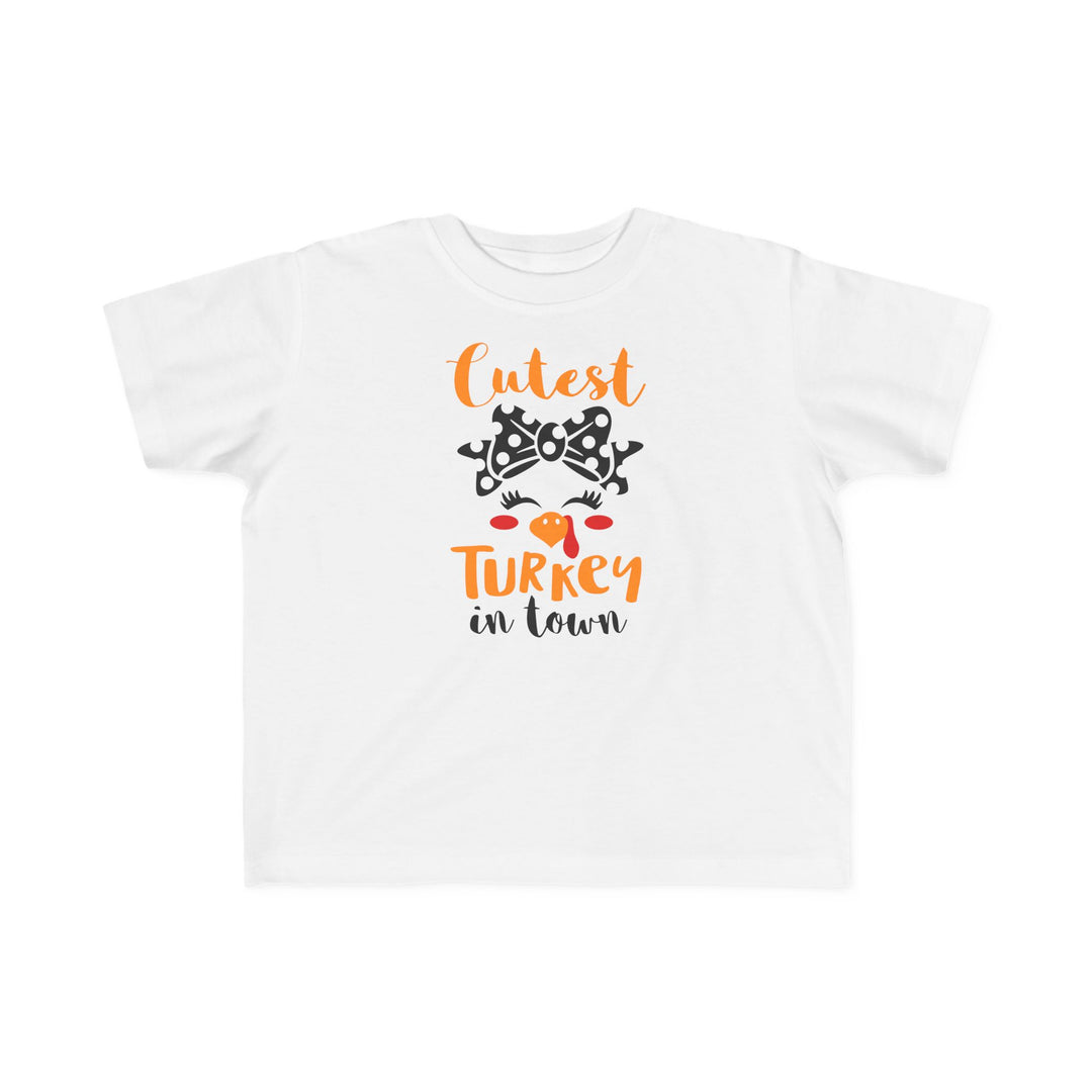 Cutest Little Turkey Toddler Tee