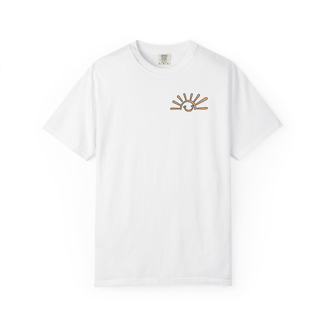 Boatin and Floatin Tee: A relaxed-fit, garment-dyed t-shirt, crafted from 100% ring-spun cotton for comfort and durability, ideal for casual wear.