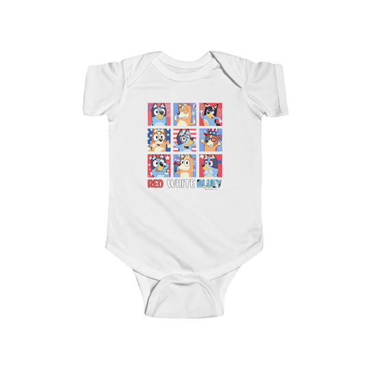 A white baby bodysuit featuring cartoon dogs and cats, perfect for infants. Made of 100% cotton, with ribbed knit bindings for durability and plastic snaps for easy changing. From Worlds Worst Tees.