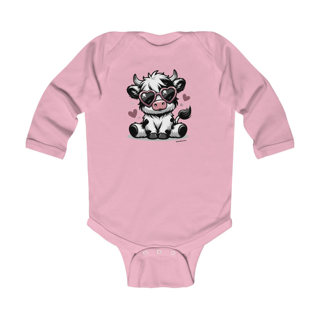 Cute Cow Long Sleeve Onesie