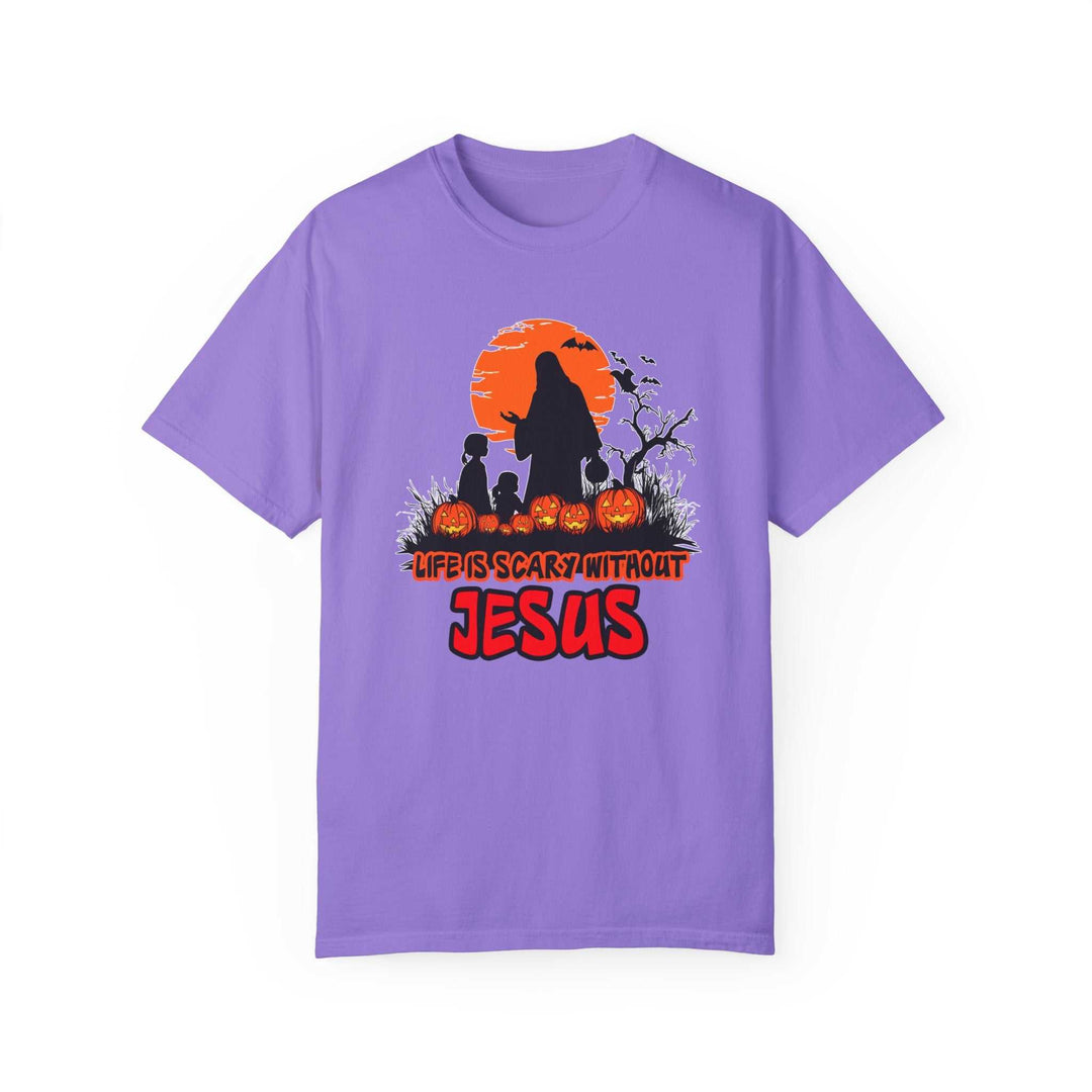 Life is Scary Without Jesus Tee 12136863061553362567 28 T-Shirt Worlds Worst Tees