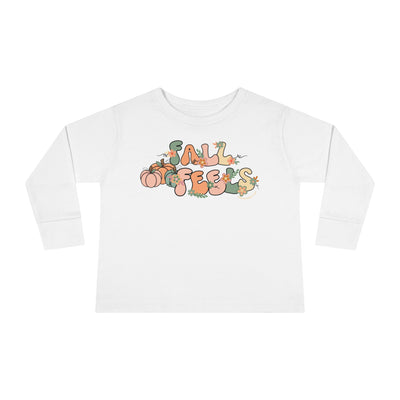 Fall Feels Toddler Long Sleeve Tee
