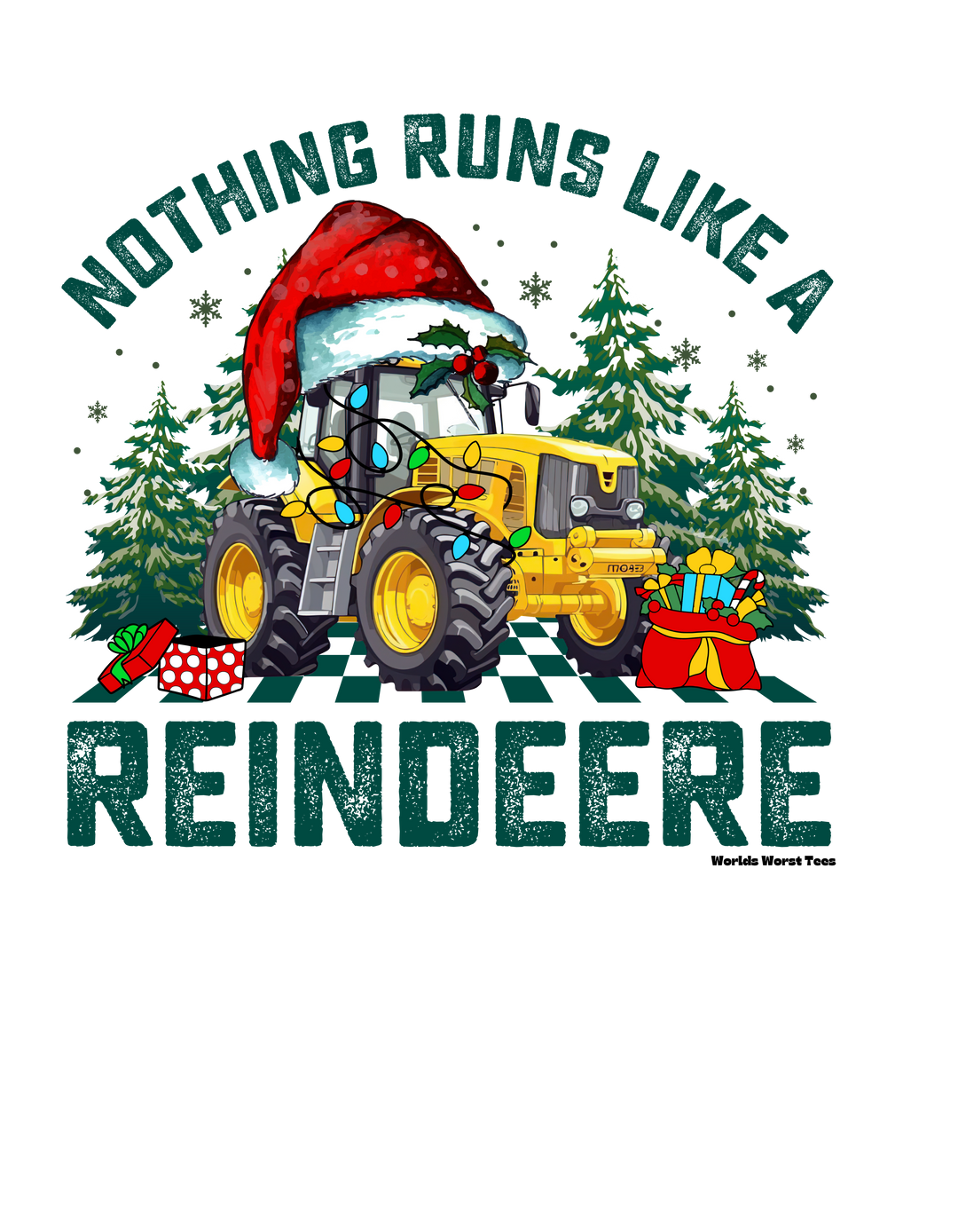 Nothing runs like a Reindeere Onesie