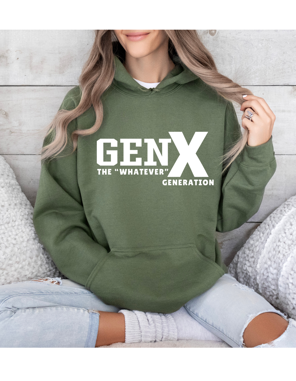 Gen X the Whatever Generation Hoodie