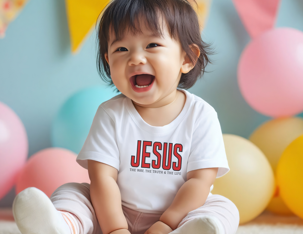 Jesus, the Way, the Truth, the Life Baby Tee