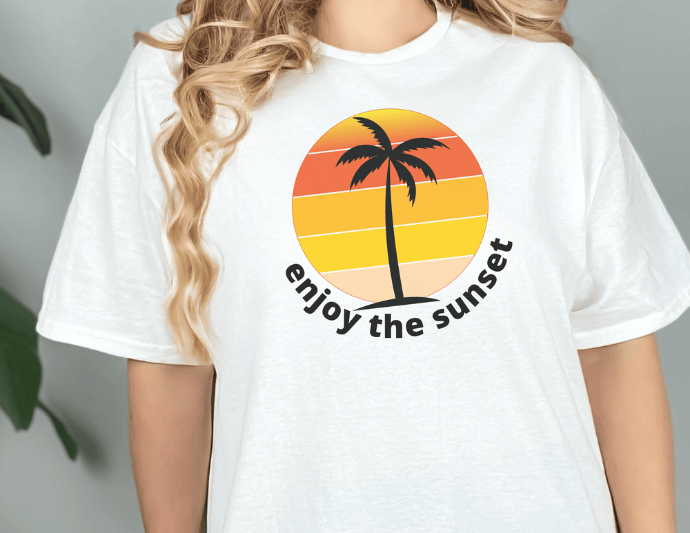 Enjoy the Sunset Tee 47309536841073572602 26 T-Shirt Worlds Worst Tees