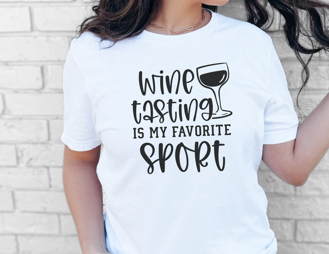 Wine My Favorite Sport Tee