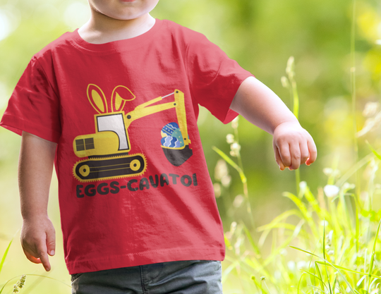 Eggs-Cavator Toddler Tee 38103153690085719736 18 Kids clothes Worlds Worst Tees