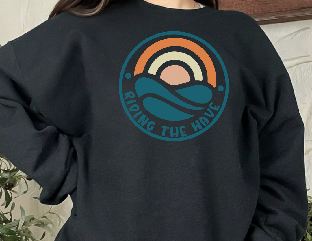 Riding the Wave Crewneck