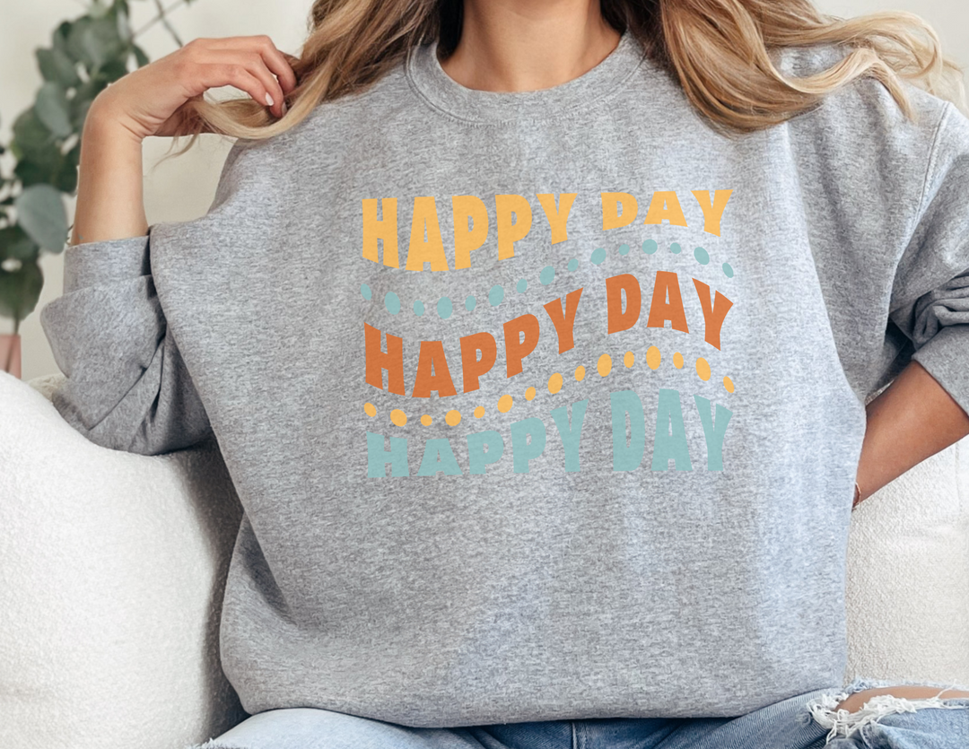 Oh Happy Day Crewneck 32564975093922411370 44 Sweatshirt Worlds Worst Tees