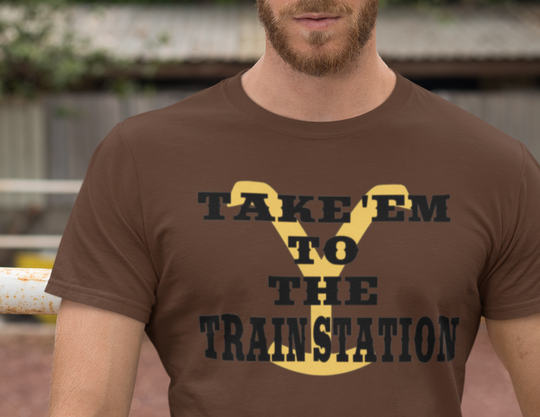 Take 'Em To The Train Station Tee