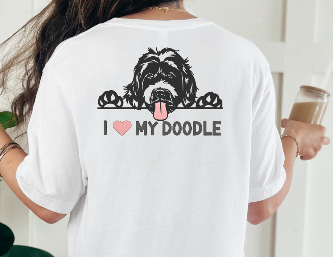 I LOVE MY DOODLE Tee 12637655618128242466 24 T-Shirt Worlds Worst Tees