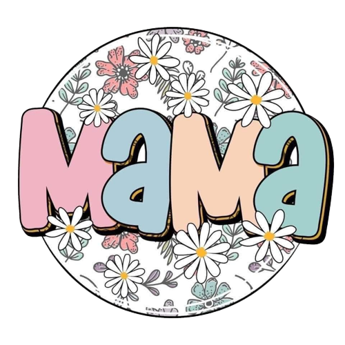 A whimsical circle design featuring flowers and text, embodying creativity and artistry. Unisex Sassy Mama Flower Hoodie, a cozy blend of cotton and polyester for warmth and comfort on chilly days. Kangaroo pocket and matching drawstring for style and functionality.