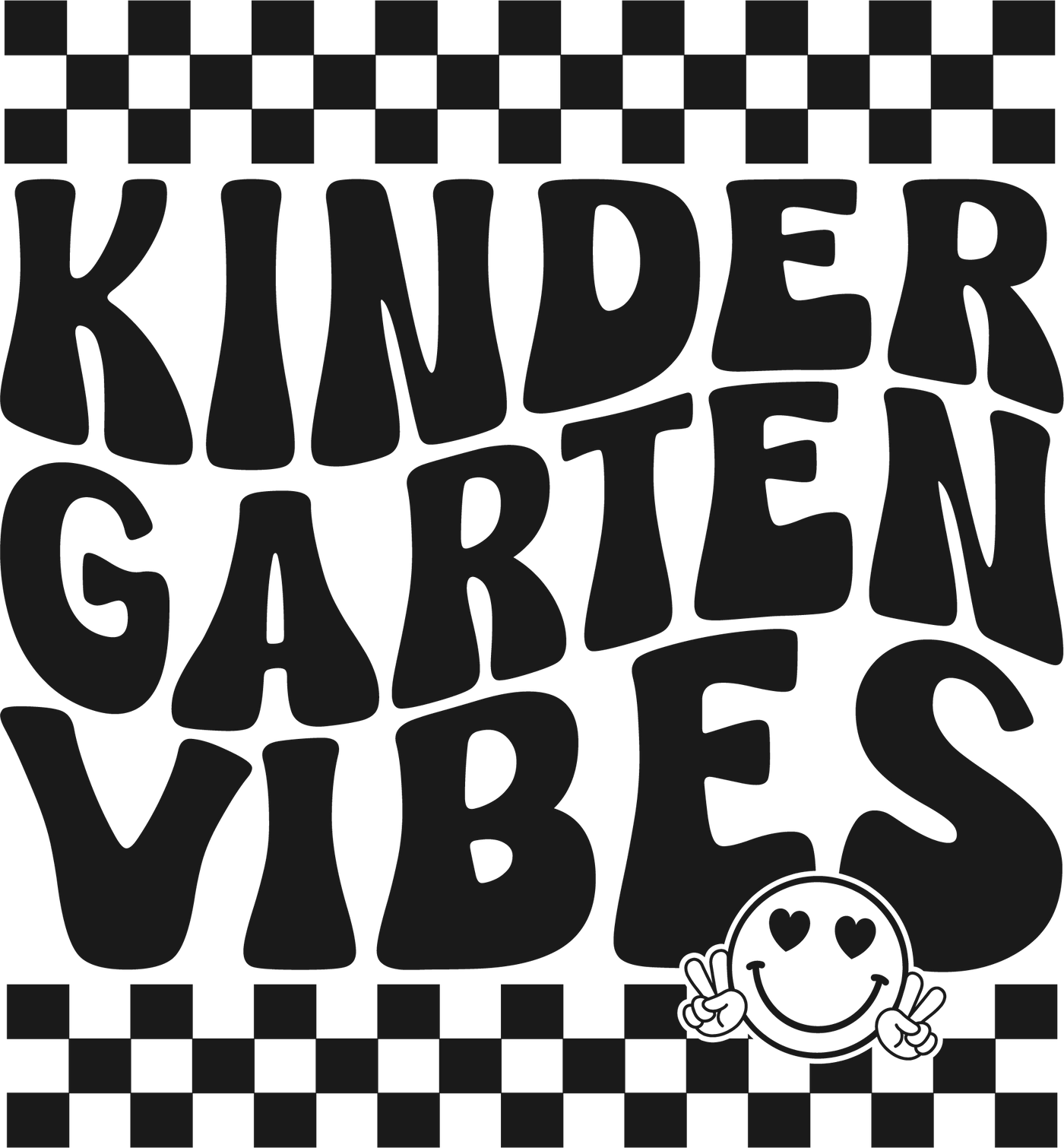 Kindergarten Vibes Toddler Tee