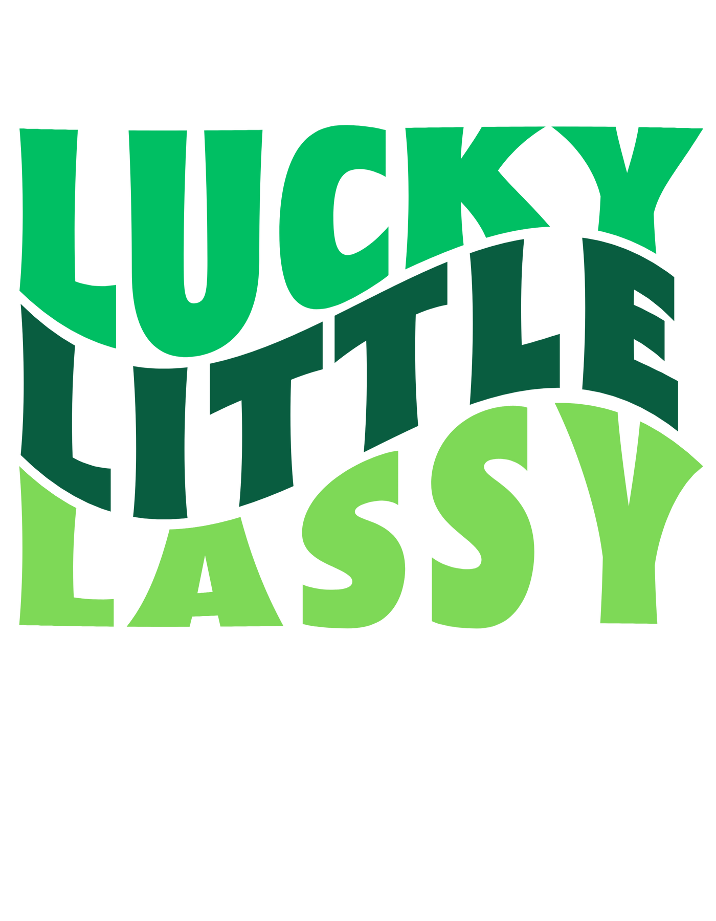 Lucky Little Lassy Onesie