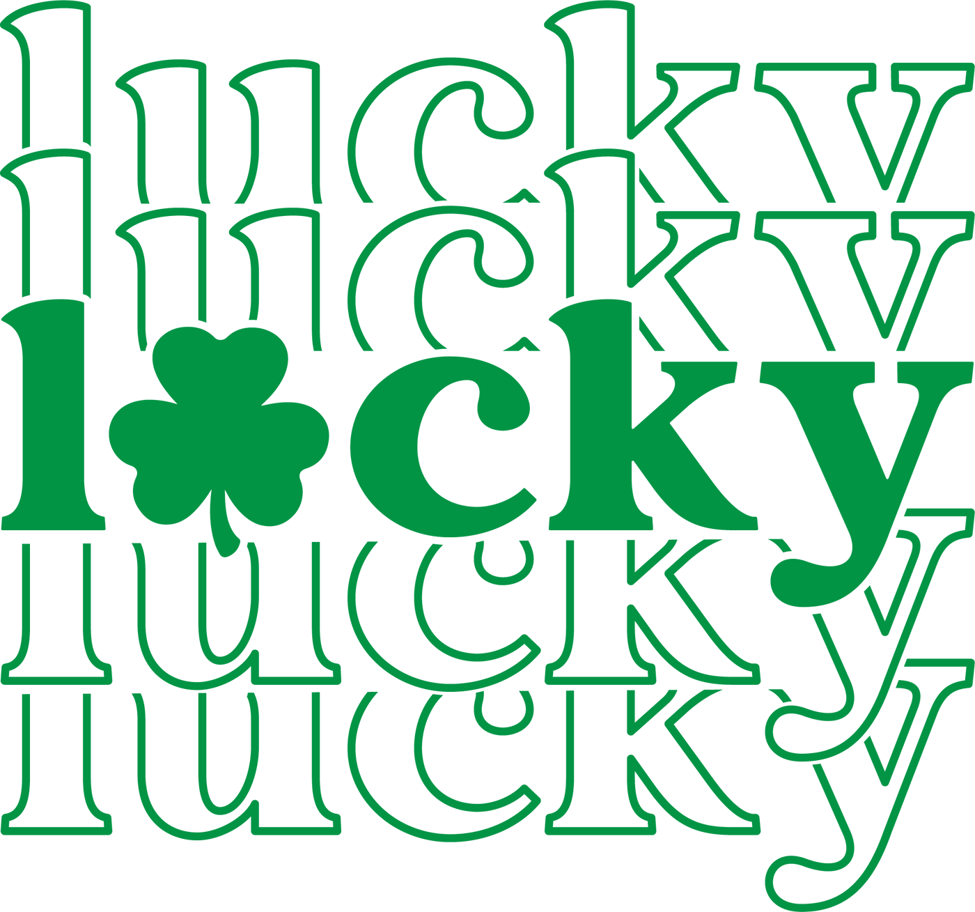 Lucky Lucky Lucky Hoodie