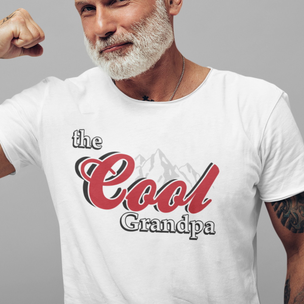 A relaxed fit, garment-dyed t-shirt made of 100% ring-spun cotton. Features double-needle stitching for durability and a tubular shape. Ideal for daily wear, embodying the essence of The Cool Grandpa Tee by Worlds Worst Tees.
