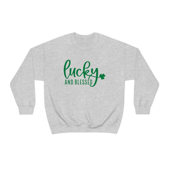 Lucky and Blessed Crewneck 20464053983099329362 44 Sweatshirt Worlds Worst Tees