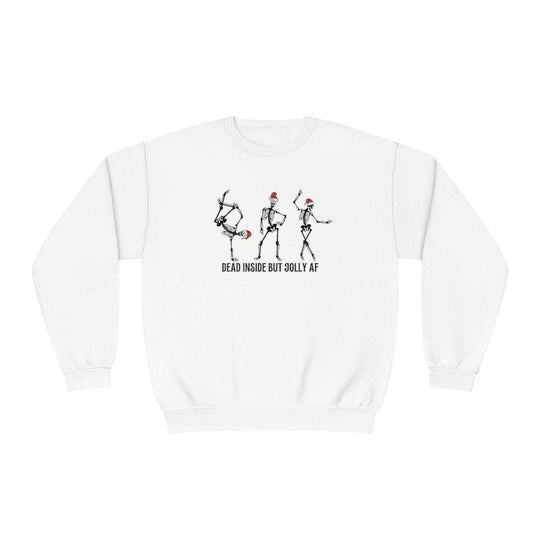 Dead Inside But Jolly AF Crewneck 29069645229476210386 28 Sweatshirt Worlds Worst Tees