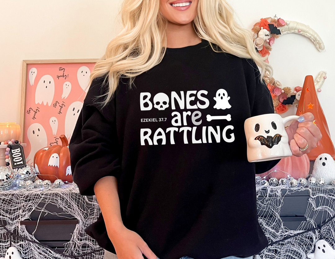 Bones are Rattling Crewneck 65552555998073485644 46 Sweatshirt Worlds Worst Tees