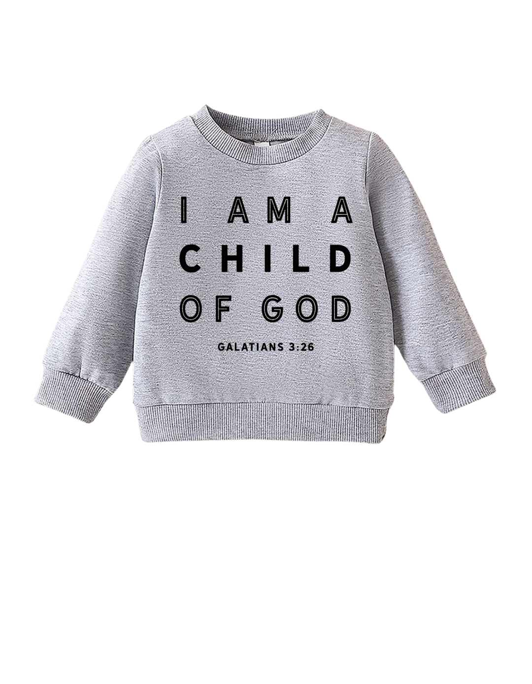 I AM A CHILD OF GOD CREW 17592597642776 20 customized Worlds Worst Tees