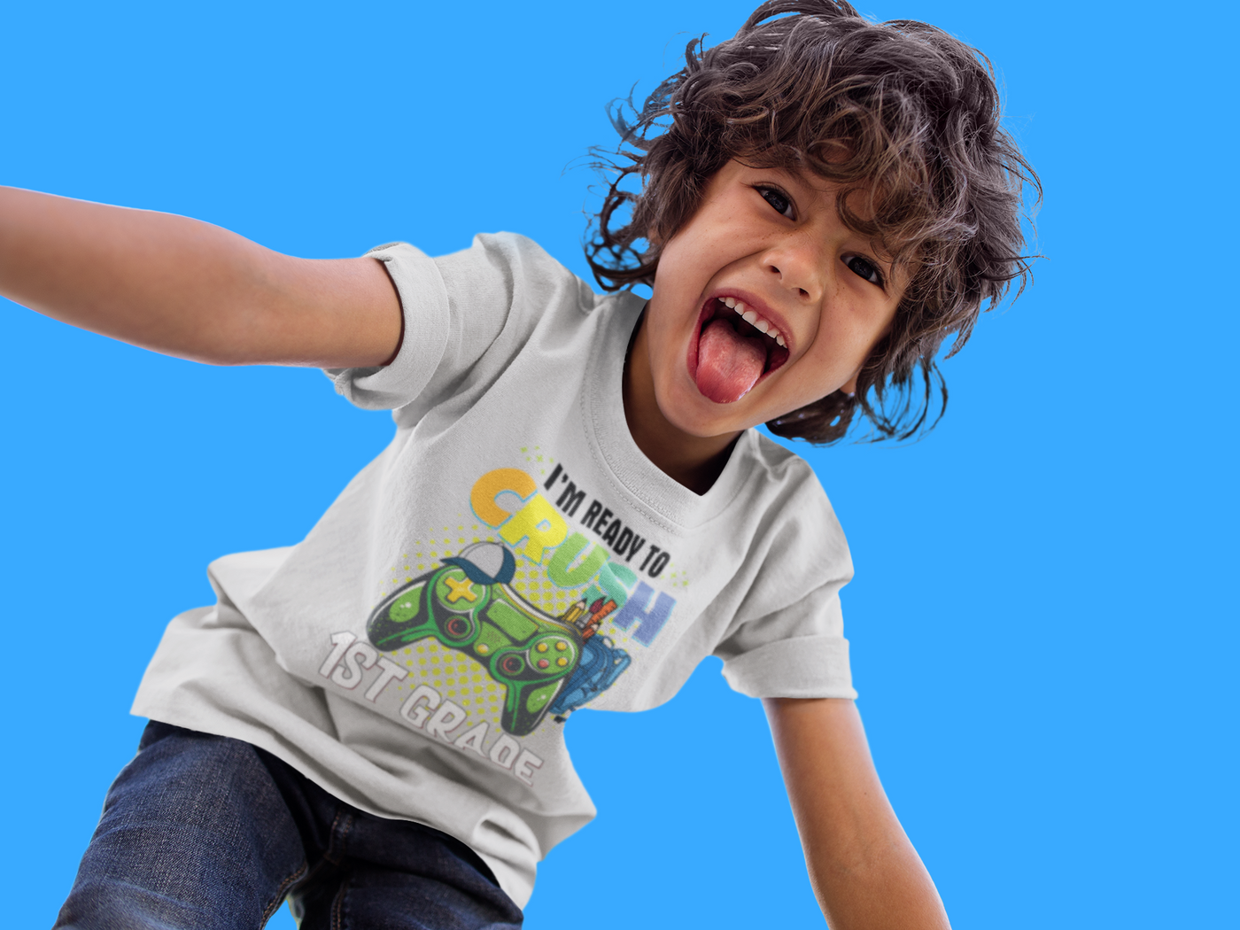 I'm Ready to Crush 1st Grade Kids Tee