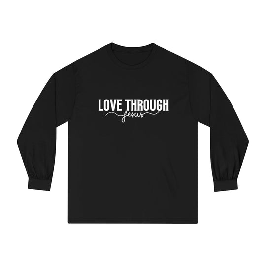 Love Through Jesus Long Sleeve Tee 11305128700119221340 28 Long-sleeve Worlds Worst Tees