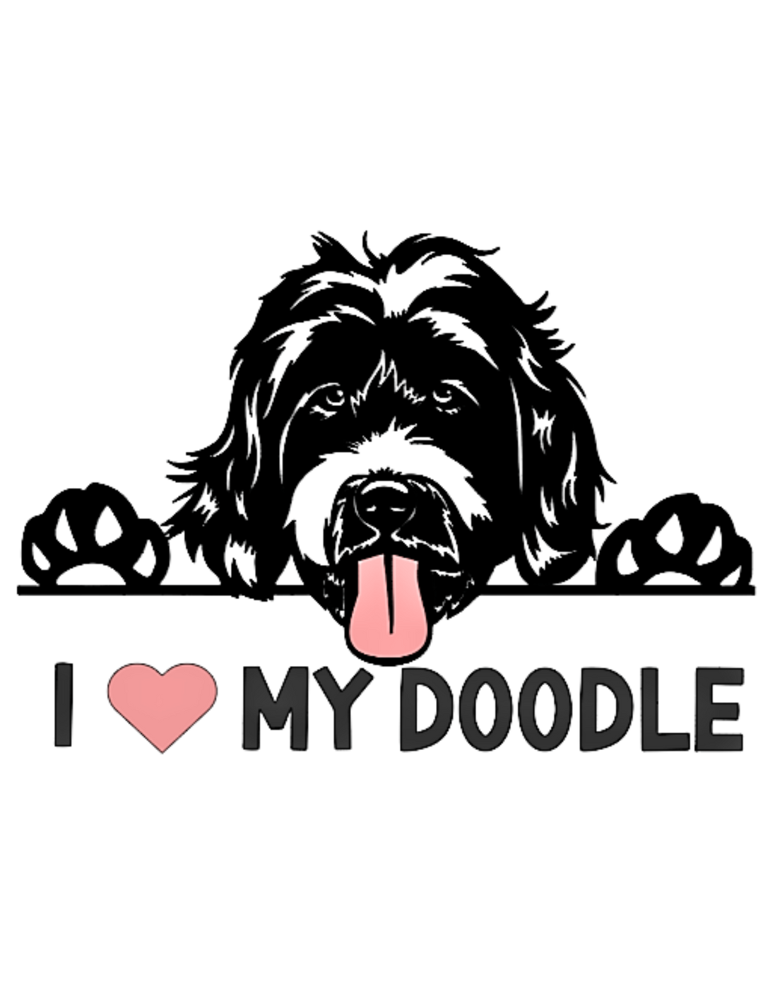 I LOVE MY DOODLE Tee 12637655618128242466 24 T-Shirt Worlds Worst Tees