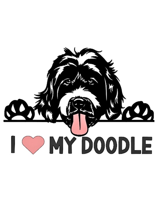 I LOVE MY DOODLE Tee 12637655618128242466 24 T-Shirt Worlds Worst Tees