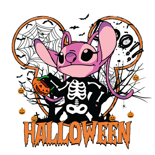 Pink Stitch Halloween Long Sleeve Onesie 90503712921105325416 19 Kids clothes Worlds Worst Tees