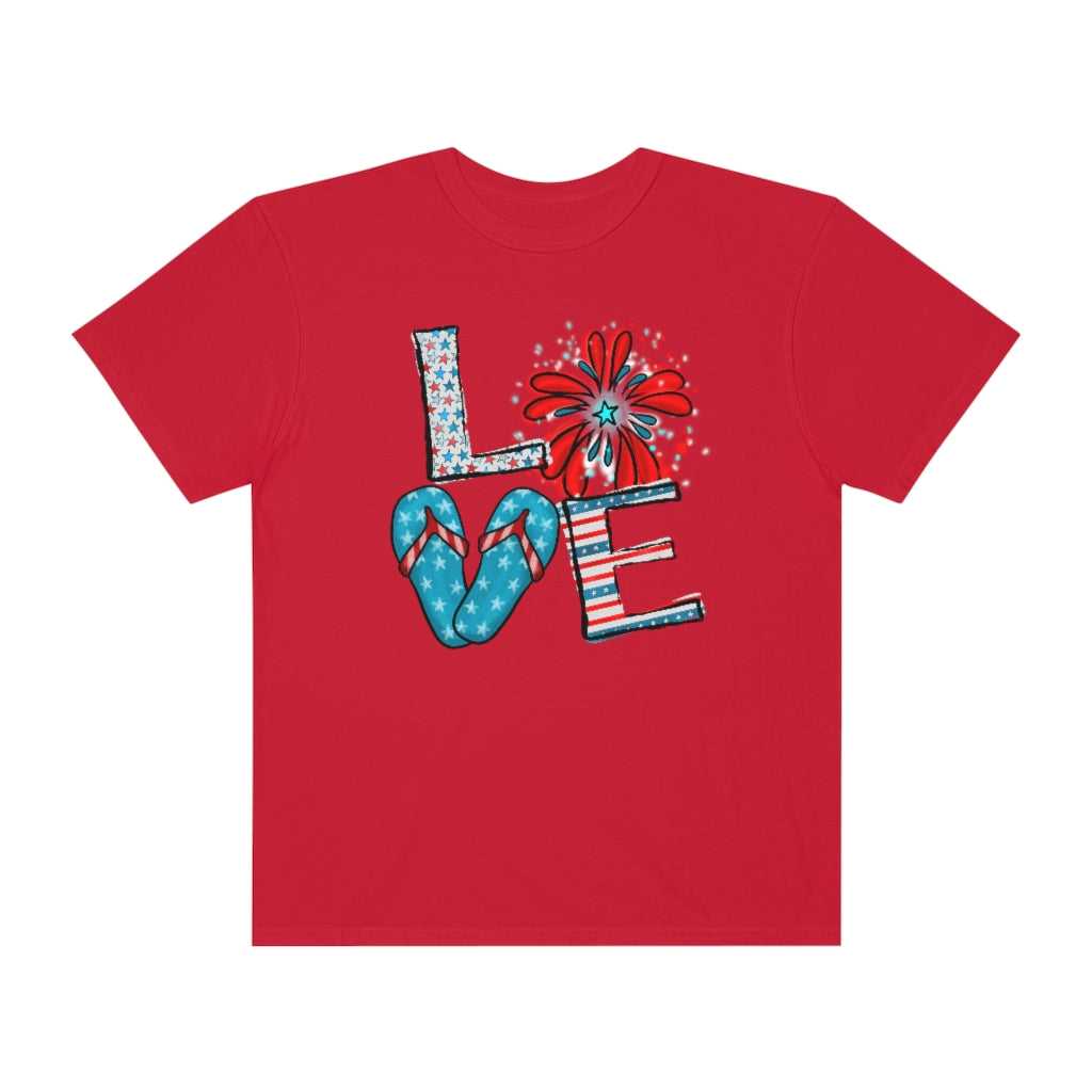 Love 4th of July Tee 46368352064060823085 24 T-Shirt Worlds Worst Tees