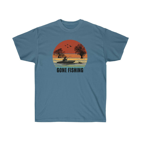 Gone Fishing Tee 16466078912869914687 24 T-Shirt Worlds Worst Tees