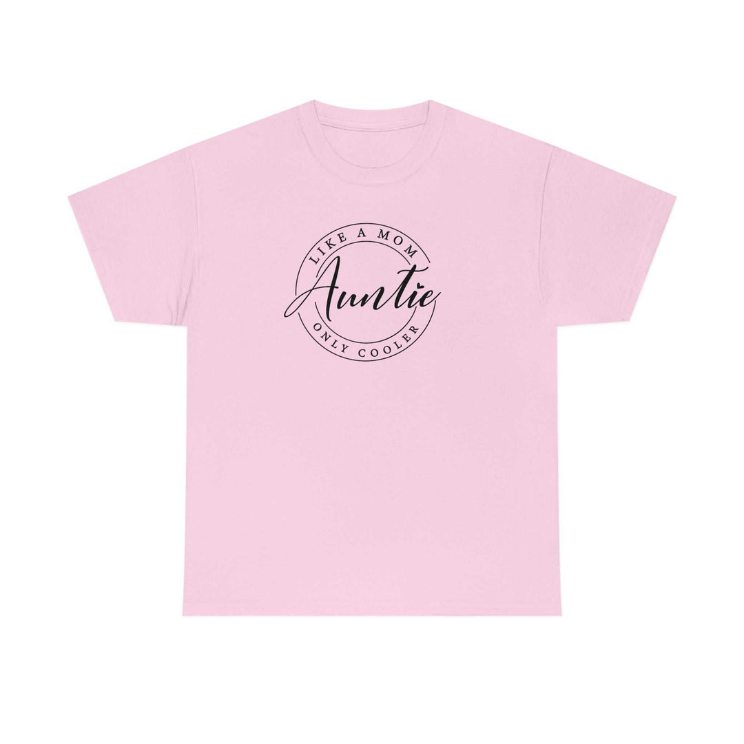 Auntie Tee: Unisex heavy cotton shirt with no side seams, tape on shoulders for durability. 100% cotton, classic fit, tear-away label. Ideal staple for casual fashion.