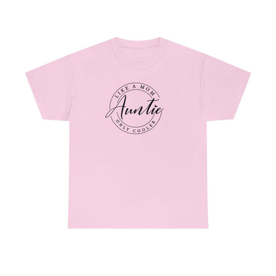 Auntie Tee: Unisex heavy cotton shirt with no side seams, tape on shoulders for durability. 100% cotton, classic fit, tear-away label. Ideal staple for casual fashion.