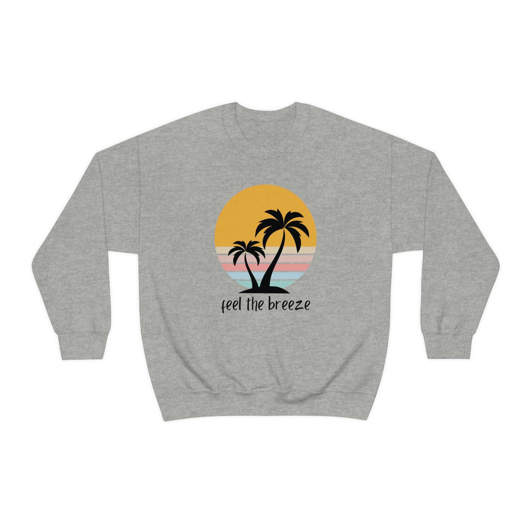 Feel the Breeze Crewneck Sweatshirt 62794395488314747513 46 Sweatshirt Worlds Worst Tees