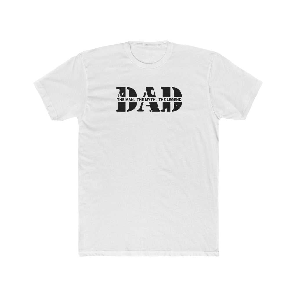 DAD the Man the Myth the Legend Men's Tee 20409185747807983209 24 T-Shirt Worlds Worst Tees