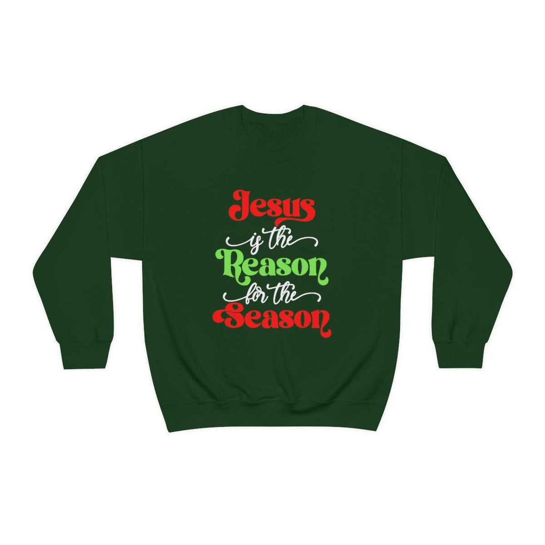 Jesus is the Reason for the Season Crewneck 13387291594727905712 44 Sweatshirt Worlds Worst Tees