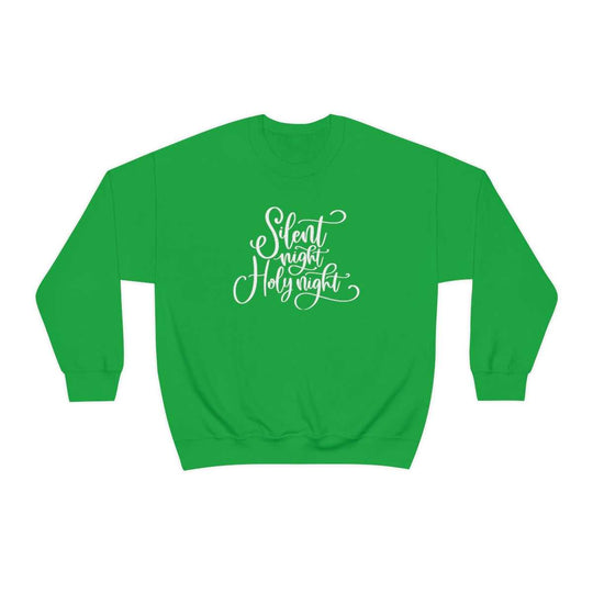 Silent Night Holy Night Crewneck 20655661943112584964 44 Sweatshirt Worlds Worst Tees