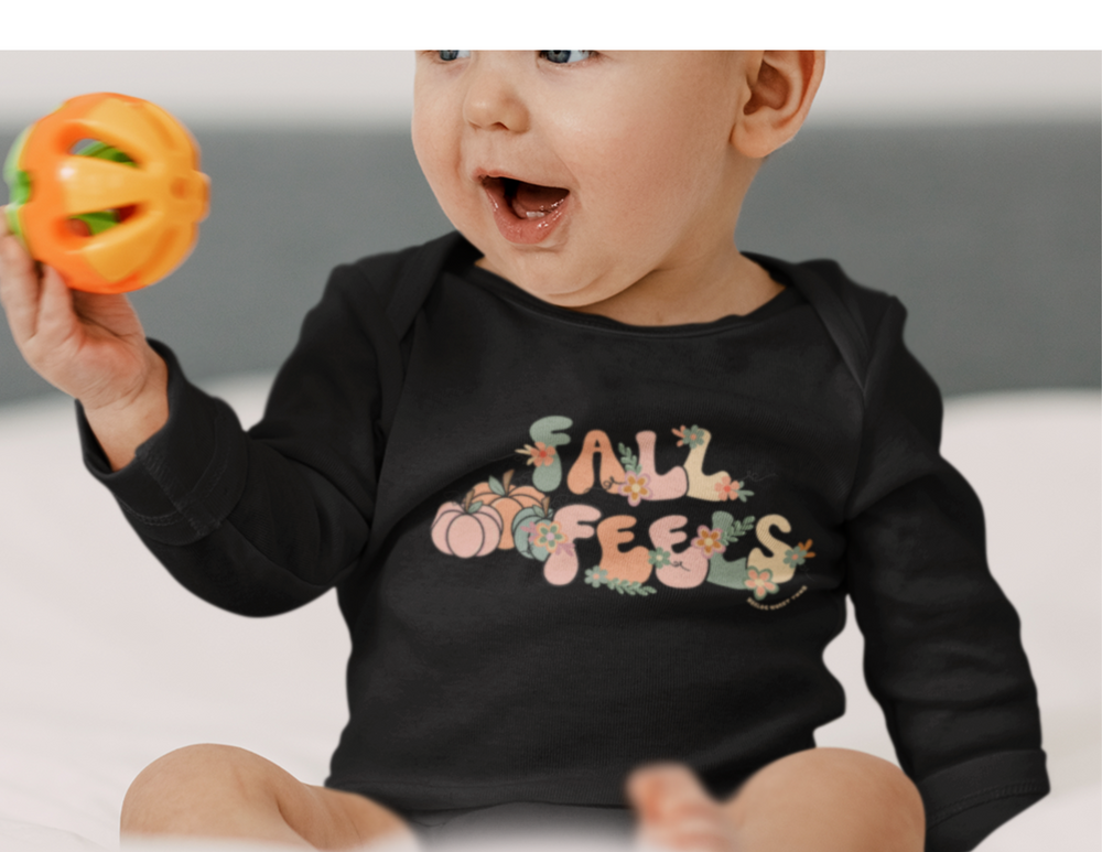 Fall Feels Long Sleeved Onesie