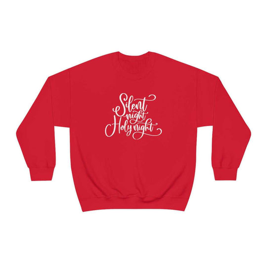 Silent Night Holy Night Crewneck 20655661943112584964 44 Sweatshirt Worlds Worst Tees