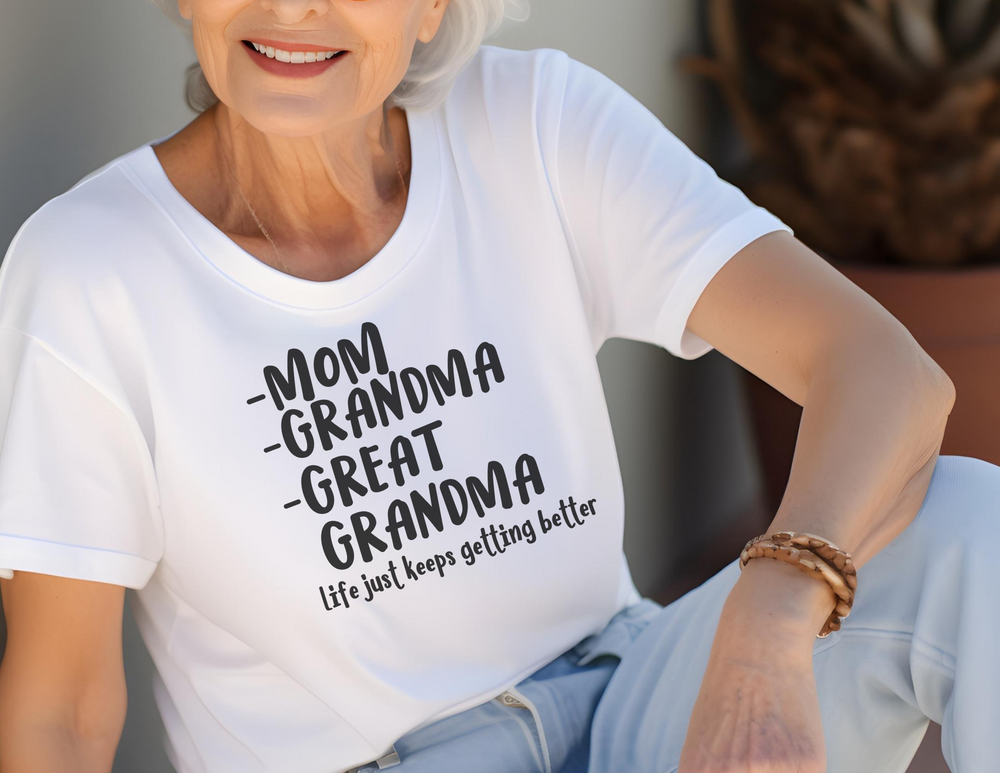 Mom Grandma Great Grandma Tee