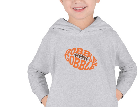 Gobble Football Toddler Hoodie 25188359943251265035 27 Kids clothes Worlds Worst Tees