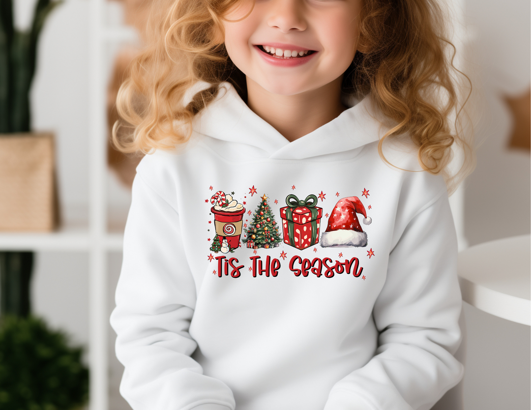 Tis the Season Holiday Youth Hoodie