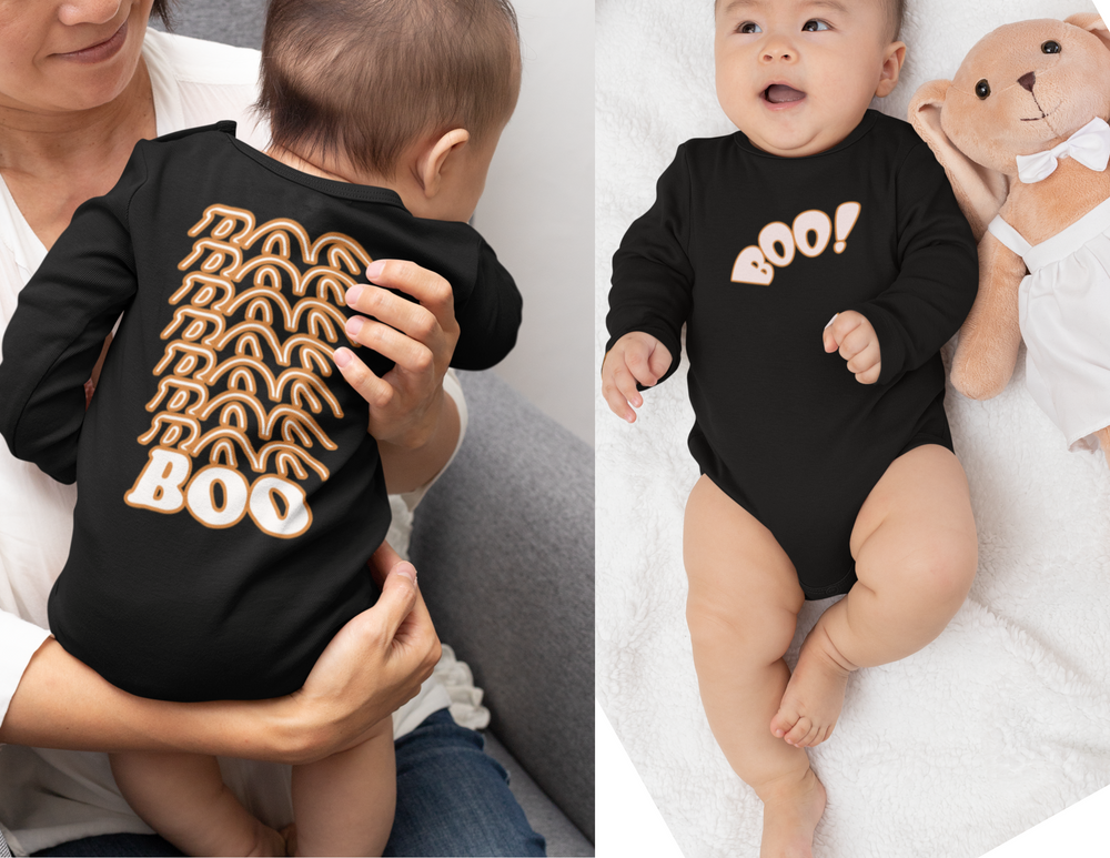 Boo Longsleeve Onesie 12119466074181544810 26 Kids clothes Worlds Worst Tees