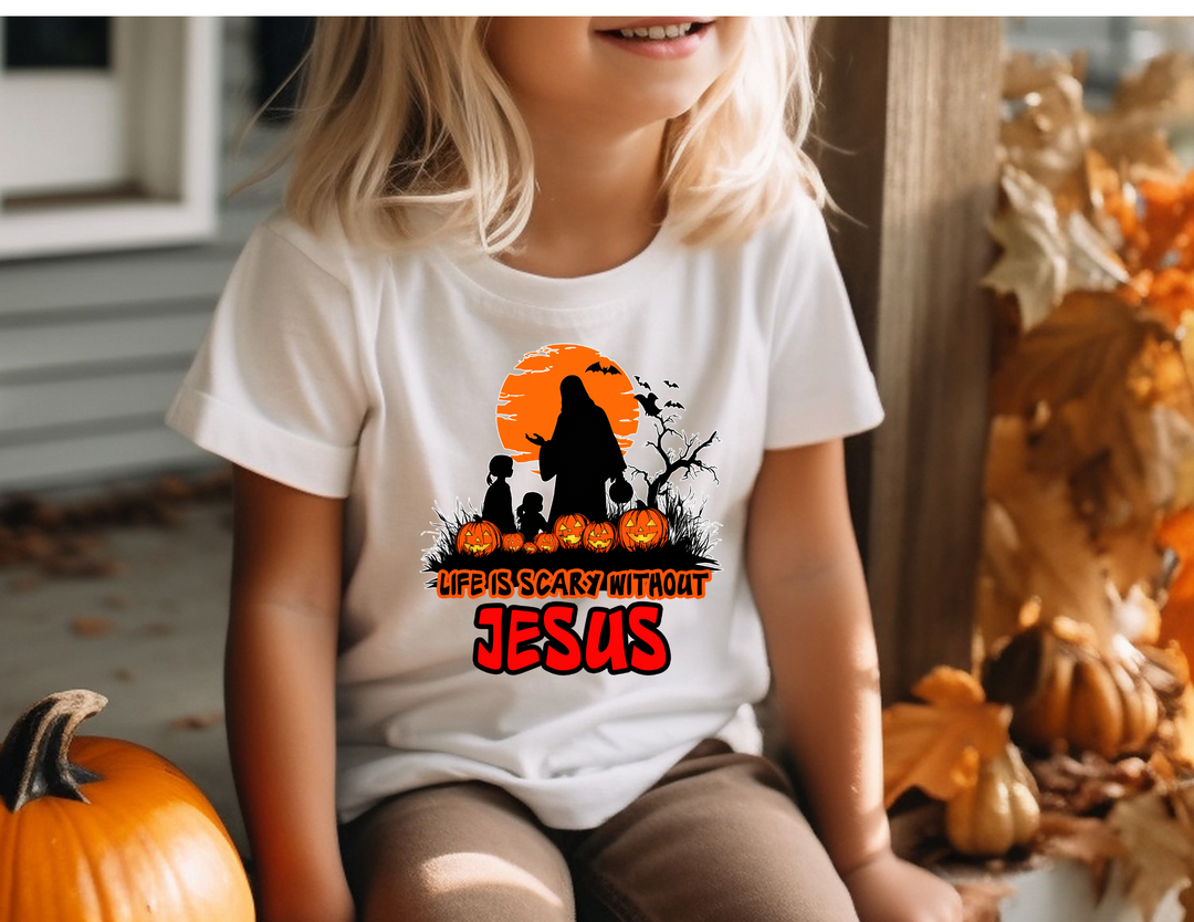 Life is Scary Without Jesus Toddler Tee 19215802022504437171 18 Kids clothes Worlds Worst Tees