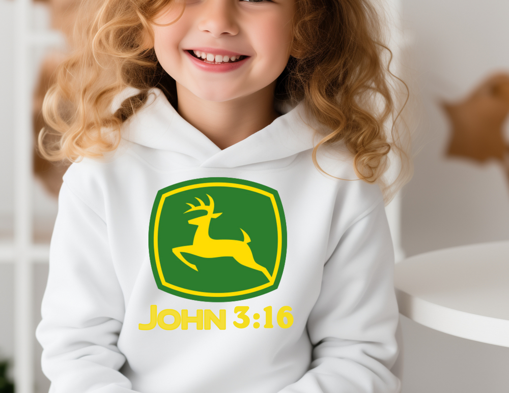 John 3:16 Toddler Hoodie