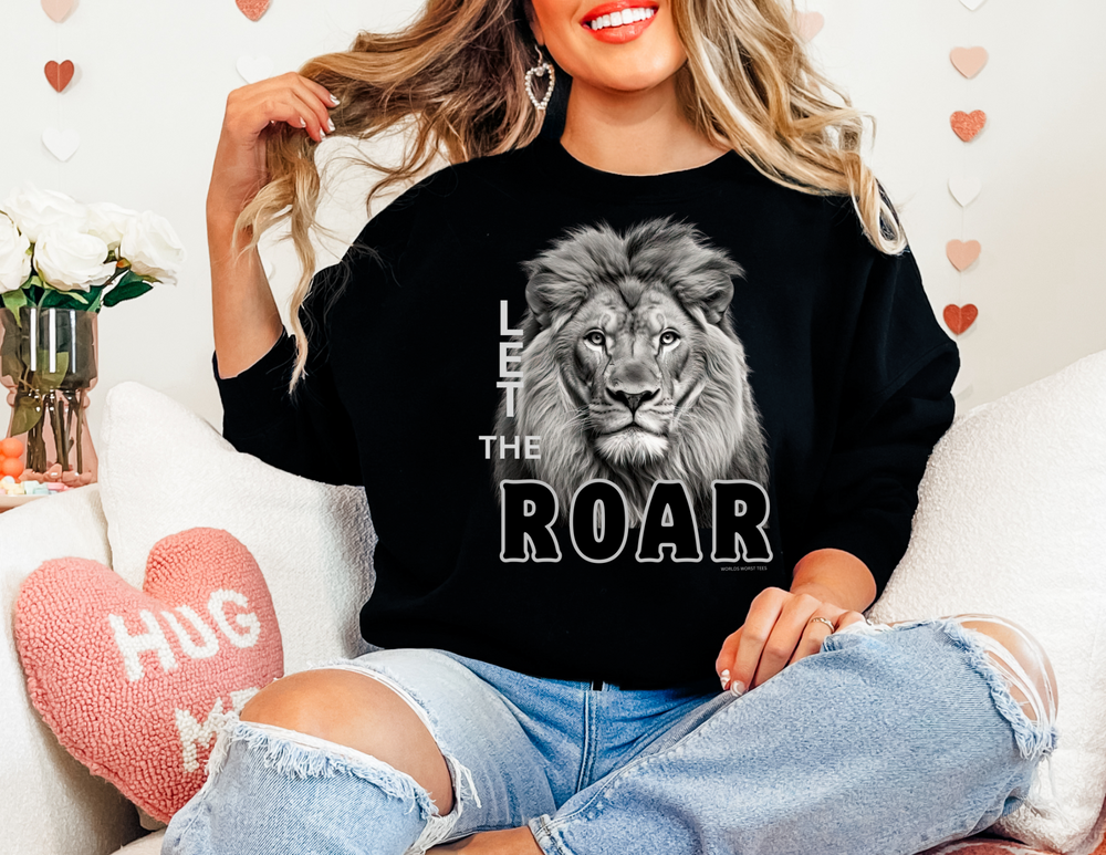 Let the Lion Roar Crew 32071451289450348818 46 Sweatshirt Worlds Worst Tees