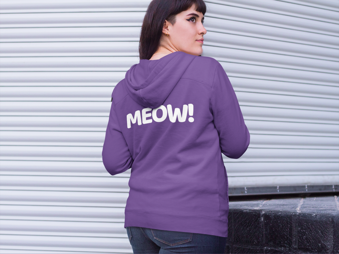 MEOW! Full Zip Hoodie 93866298836701507957 44 Hoodie Worlds Worst Tees