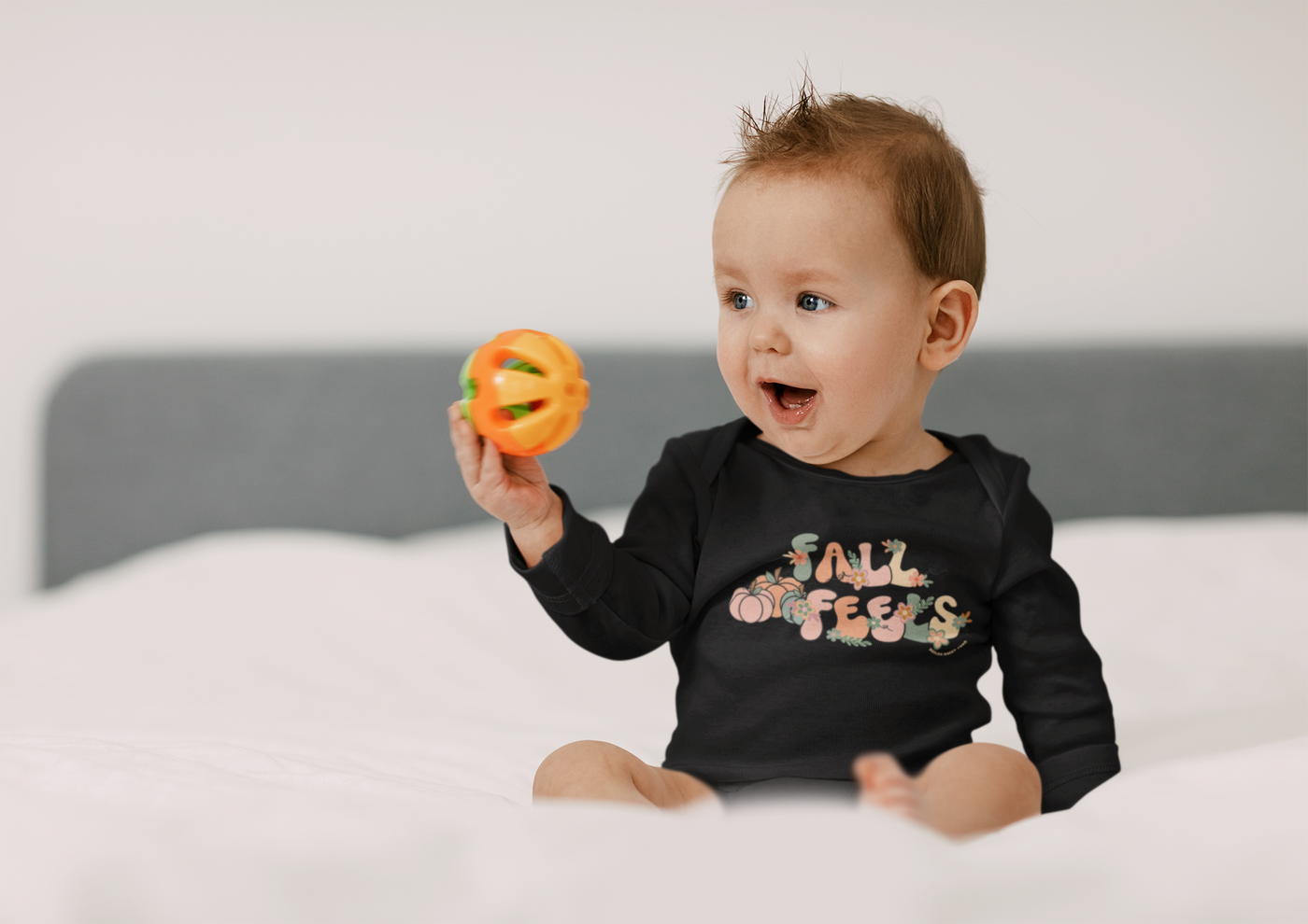 Fall Feels Long Sleeved Onesie